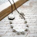 Bridesmaid Necklace - Flowe..