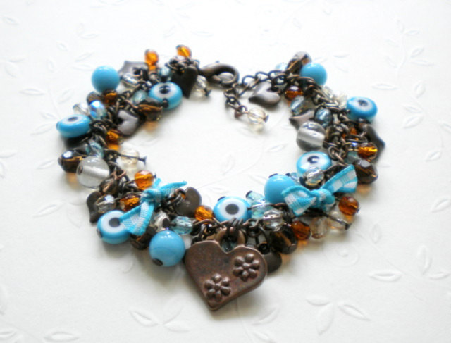 Evil Eye Bracelet - Charm Bracelet